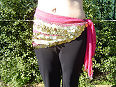 HIP SCARVES with Coins